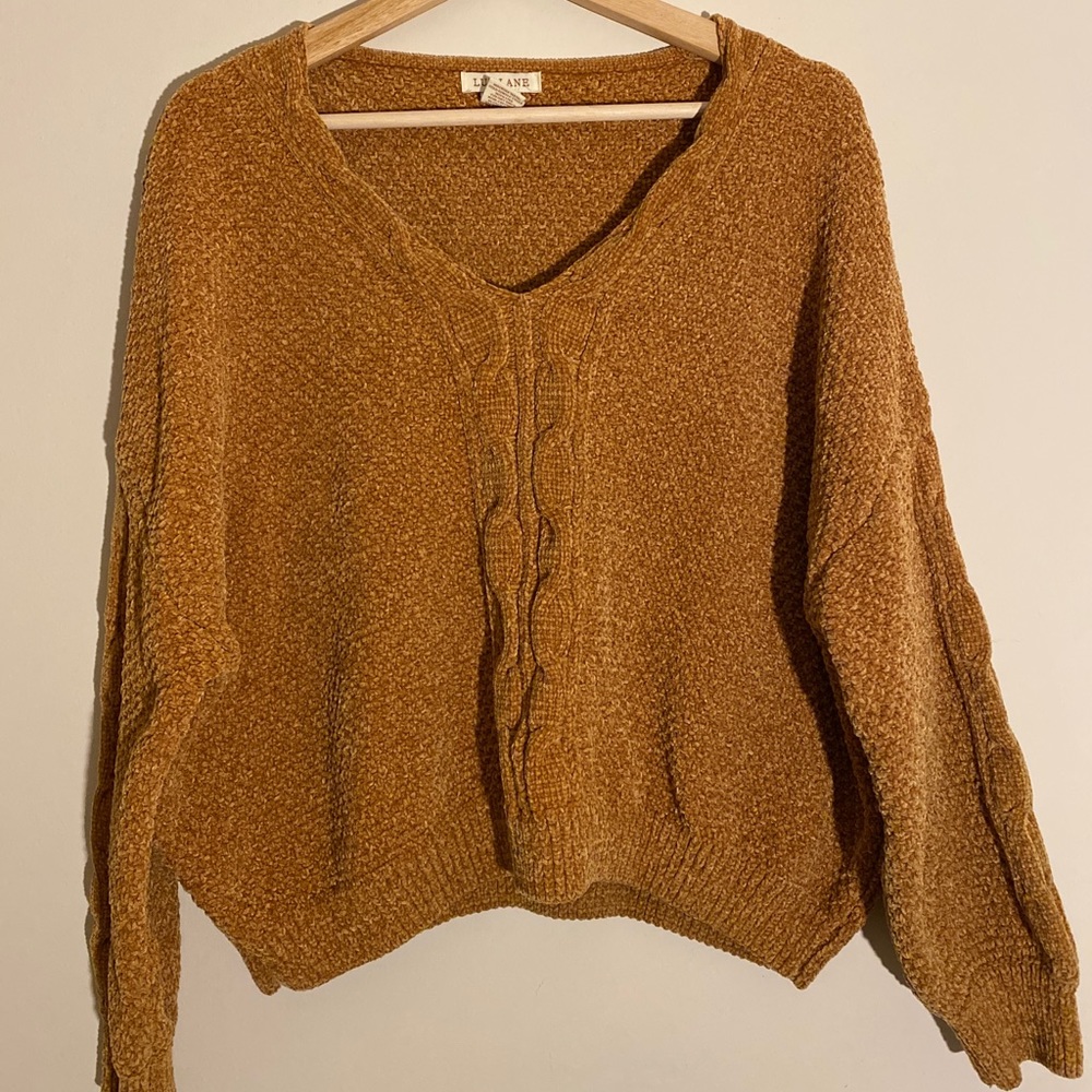 Mustard yellow sweater